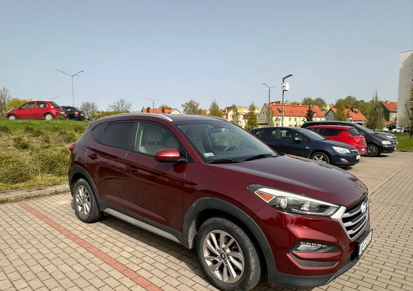 Hyundai Tucson cena 68900 przebieg: 115000, rok produkcji 2017 z Elbląg małe 106